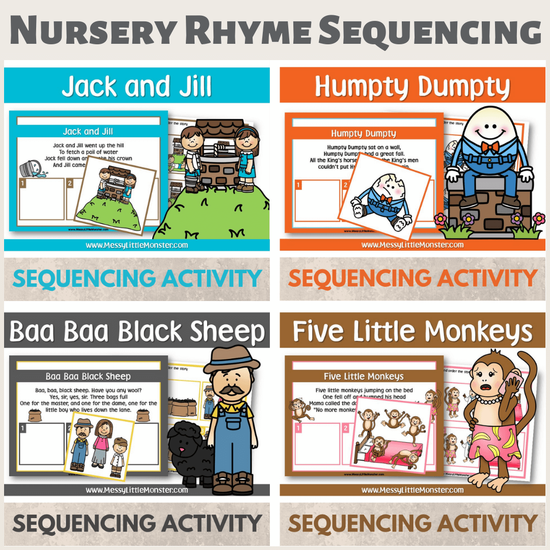 nursery rhyme sequencing